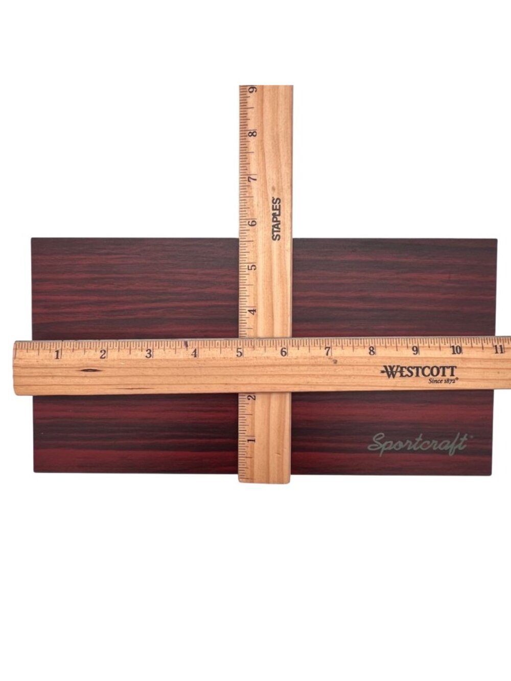 Sportcraft Wooden Poker Set With 12g Chips Cards & Buttons In Wood Grain Case - Picture 5 of 9